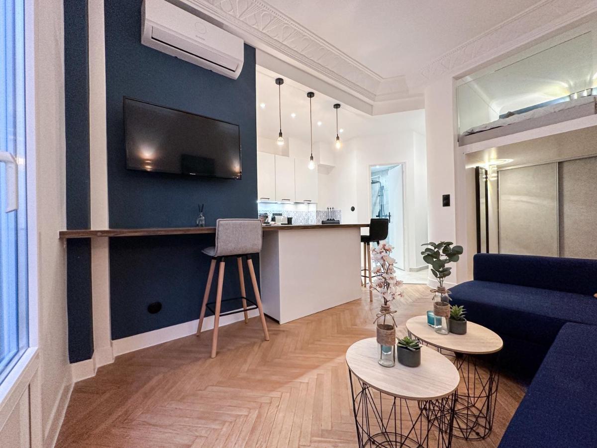 Clemenceau - Appartement Central, Calme, Cosy, Moderne ニース エクステリア 写真