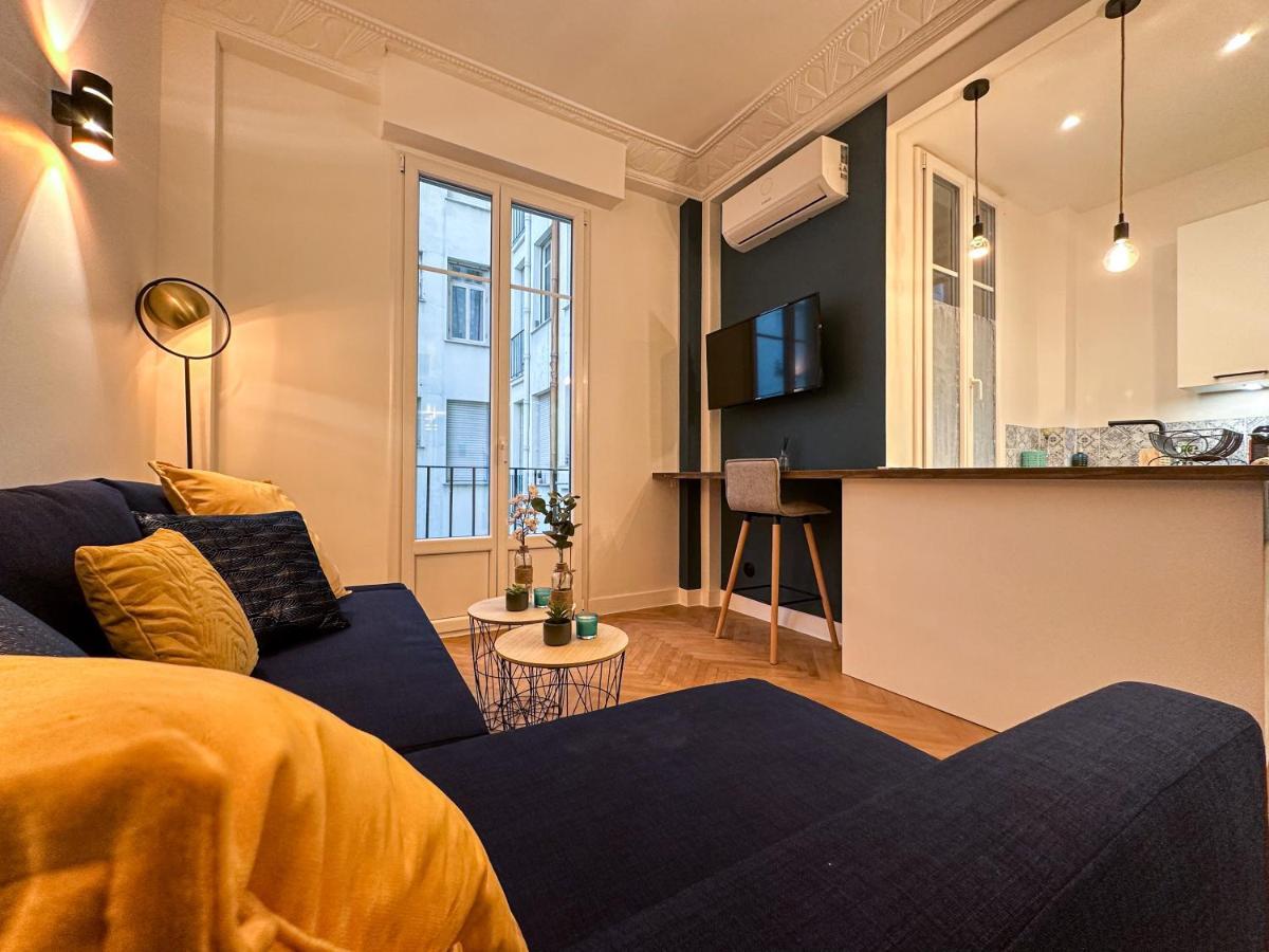 Clemenceau - Appartement Central, Calme, Cosy, Moderne ニース エクステリア 写真